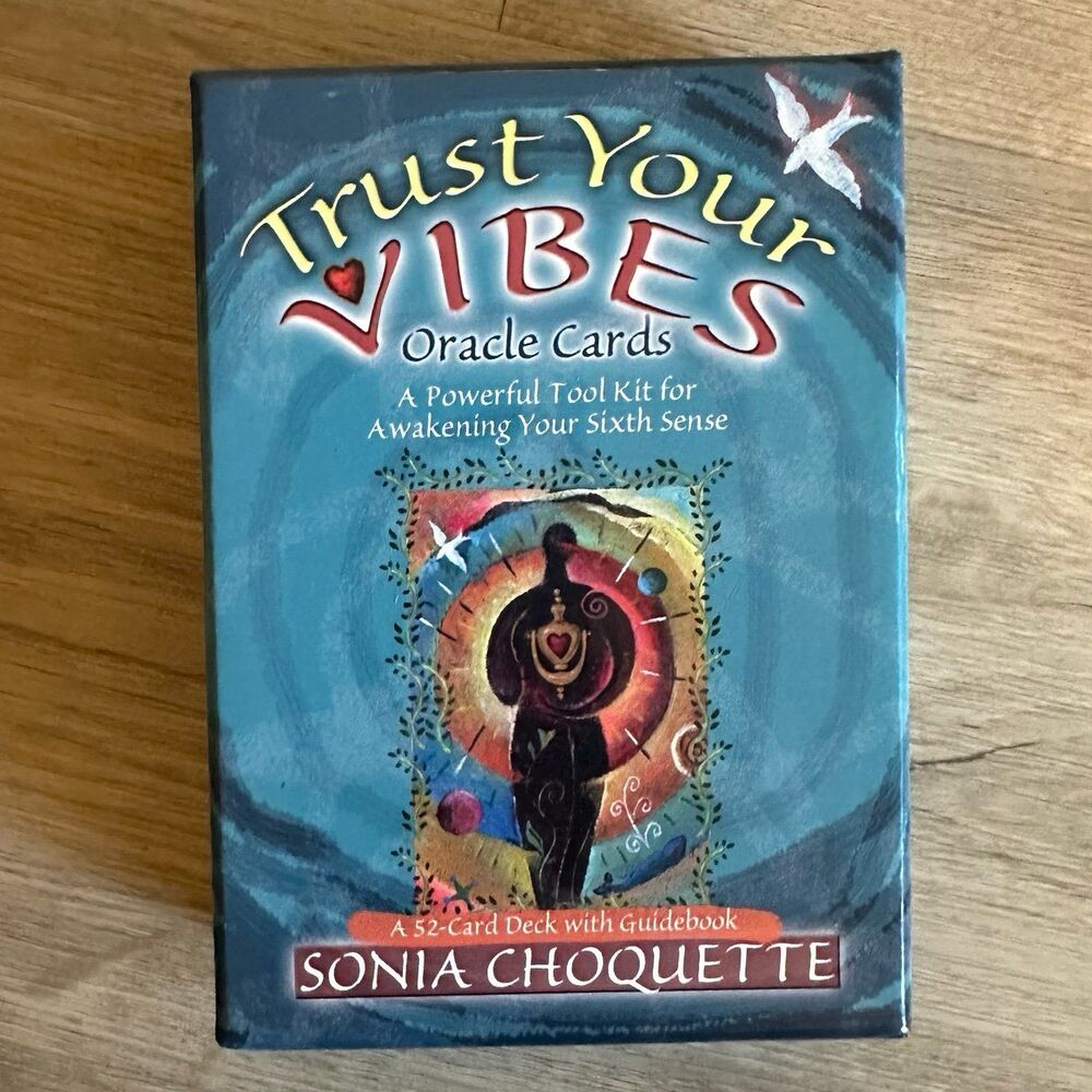 Trust Your Vibes Oracle Cards by Sonia Choquette - Old Design